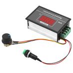 Motortoerentalregelaar Met Startstopschakelaar - 6-60V DC -, Hobby en Vrije tijd, Elektronica-componenten, Verzenden, Nieuw