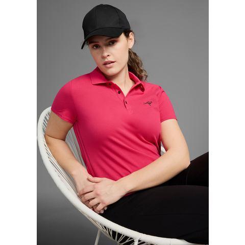 KangaROOS Poloshirt Korte mouwen, effen, polokraag, van, Kleding | Dames, Sportkleding, Nieuw, Verzenden