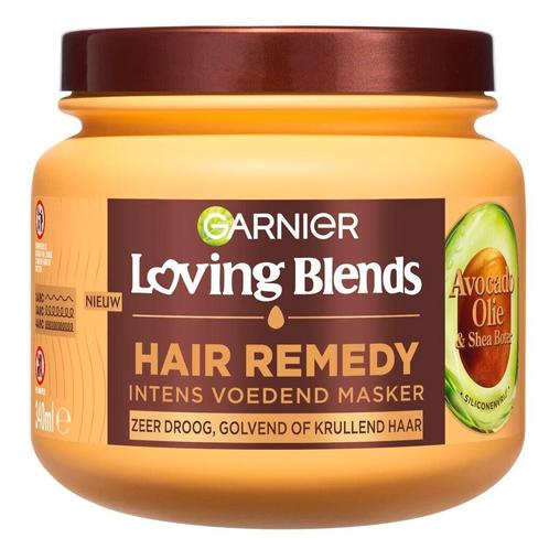 Garnier Loving Blends Avocado-olie & Sheaboter Haarmasker, Sieraden, Tassen en Uiterlijk, Uiterlijk | Haarverzorging, Haarverzorger of -hersteller