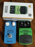 Behringer TO-800 Tube overdrive e Joyo Analog Chorus -, Nieuw