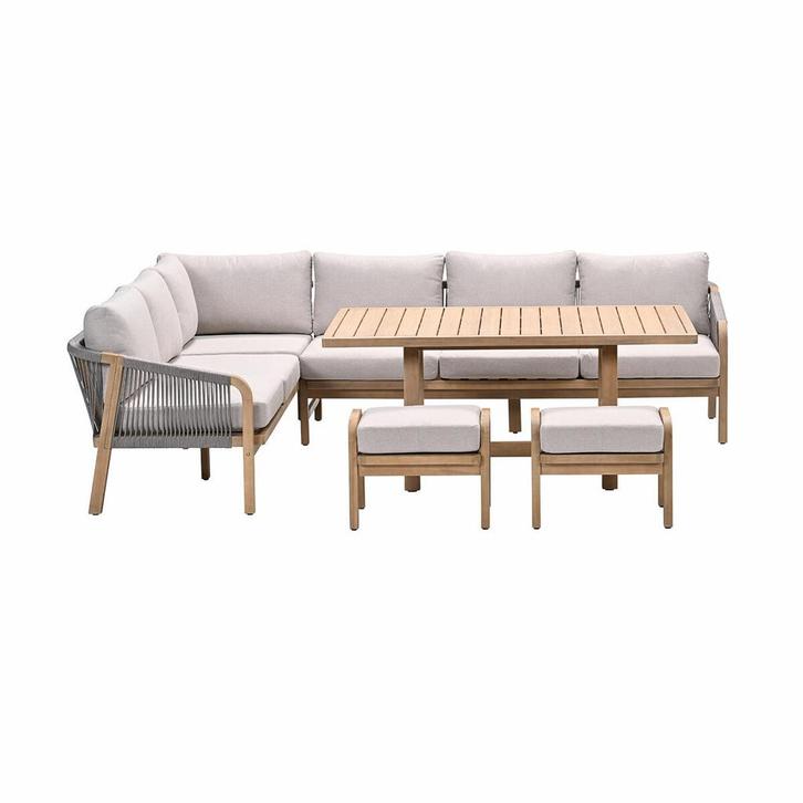Garden Impressions Alora lounge dining set 5-delig links, Tuin en Terras, Tuinsets en Loungesets, Verzenden