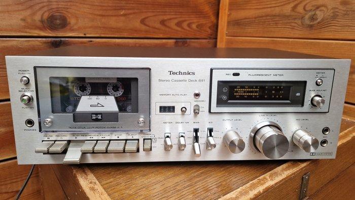 Technics - 641 Cassetterecorder-speler, Audio, Tv en Foto, Radio's