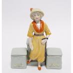 A PORCELAIN DOUBLE MUSTARD POT (Beeldjes - Decoratie), Antiek en Kunst, Verzenden