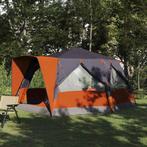 vidaXL Cabine Tent 7-Persoons Grijs en Oranje 400 x 350 x, Verzenden, Nieuw