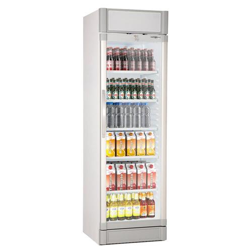 GGM Gastro | Drankenkoelkast - 347 liter - met 1 glazen deur, Witgoed en Apparatuur, Koelkasten en IJskasten, 140 tot 160 cm, Nieuw