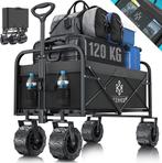 Opvouwbaar bolderwagen - tot 120 kg draagvermogen - bak, Verzenden, Nieuw