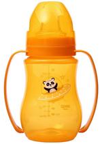 Weebaby Galaxy Oranje 250ml Brede Fles met Handvatten, Verzenden, Nieuw