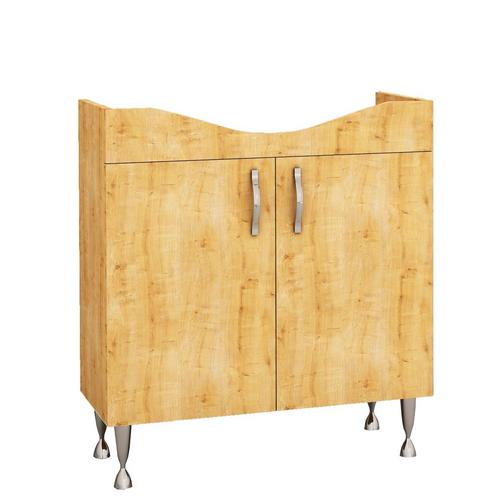 Onderkast BWS Aleco 77x82x44 cm 2 Deuren Met Greep Safir, Doe-het-zelf en Verbouw, Sanitair, Bad, Nieuw, Ophalen of Verzenden