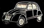 Citroën 2 CV pin- zwart gelakt, Verzamelen, Speldjes, Pins en Buttons, Verzenden, Nieuw, Transport, Speldje of Pin