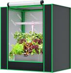 Kweektent - Growtent - Growbox - 50x36x54 cm - Zwart - VIVOS, Tuin en Terras, Verzenden, Zo goed als nieuw