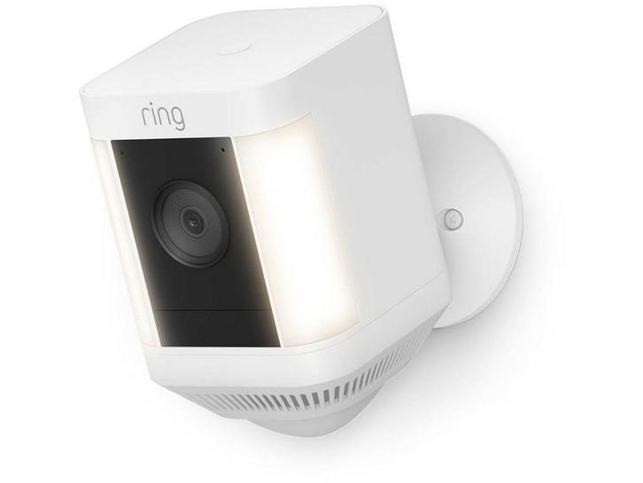 Ring Spotlight Cam Plus - Beveiligingscamera - 1080p HD met, Audio, Tv en Foto, Videobewaking, Zo goed als nieuw, Verzenden