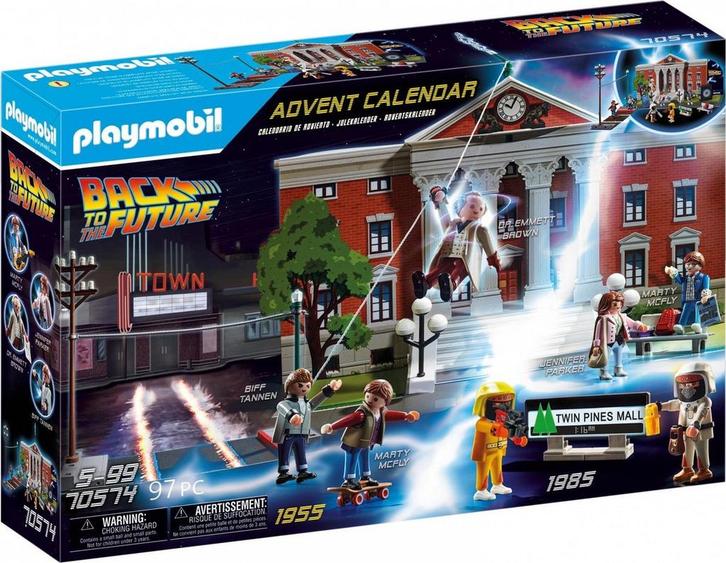 Playmobil Back To The Future Adventskalender - 70574 (Nieuw), Kinderen en Baby's, Speelgoed | Playmobil, Nieuw, Verzenden