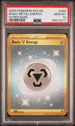 2024 Pokemon Shrouded Fable - Basic Metal Energy #099 - PSA, Verzenden, Nieuw, Foil