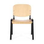 Vergaderstoel | Hout | Beuken | Ergonomisch, Huis en Inrichting, Bureaus, Verzenden, Nieuw