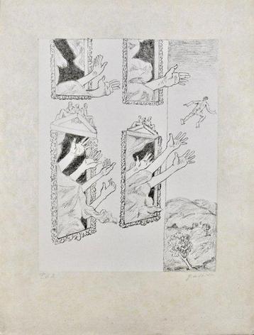 Giorgio De Chirico (1888-1978) - Le Mani Misteriose beschikbaar voor biedingen