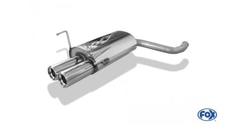 FOX Mercedes C-Klasse W202/ S202 einddemper ingang 61mm - 2x, Auto-onderdelen, Uitlaatsystemen, Nieuw, Verzenden