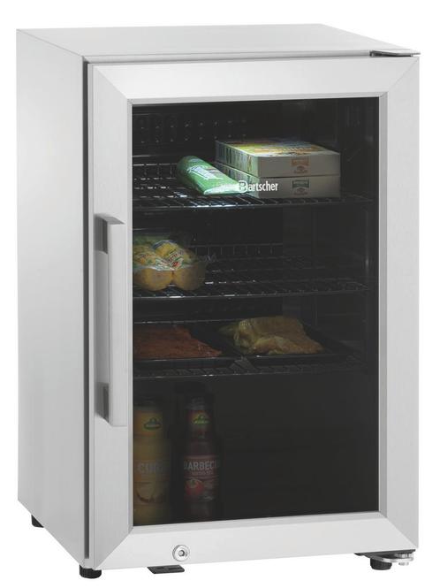 Bartscher Tafelmodel Koelkast | 63L | RVS | -1°C/+10°C | Sta, Witgoed en Apparatuur, Koelkasten en IJskasten, Ophalen of Verzenden