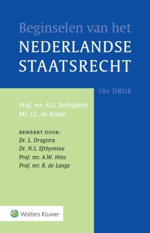 Beginselen van het Nederlands staatsrecht 9789013129144, Boeken, Wetenschap, Gelezen, Verzenden