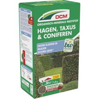 Coniferen, taxus en hagen mest | DCM | 1.5 kg, Tuin en Terras, Aarde en Mest, Verzenden