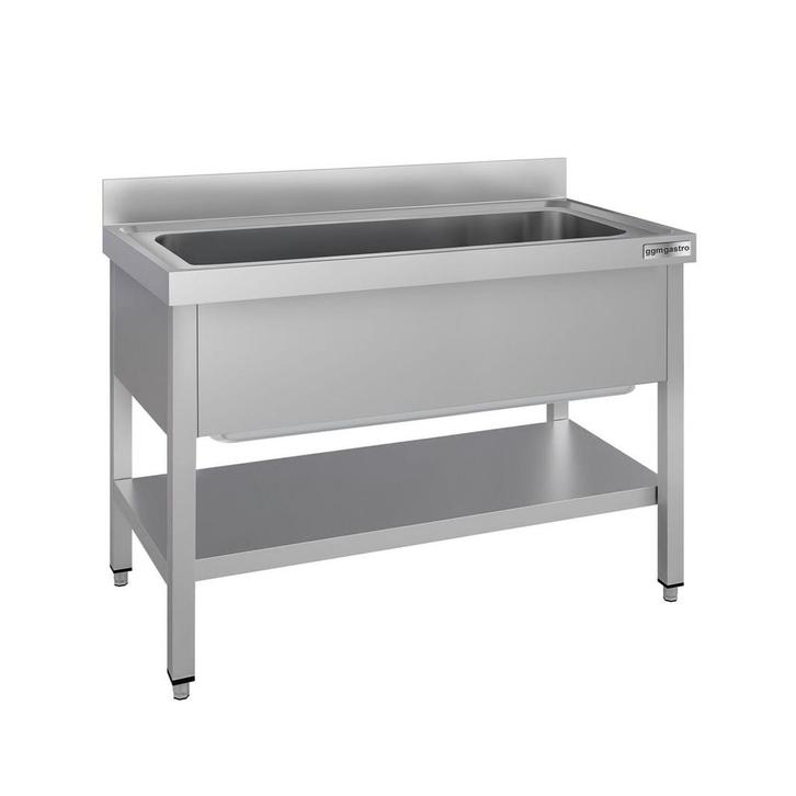 GGM Gastro | Spoeltafel voor pannen ECO - 1200x600mm - met |, Zakelijke goederen, Horeca | Keukenapparatuur, Nieuw in verpakking