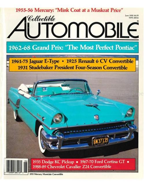 1990 COLLECTIBLE AUTOMOBILE MAGAZINE 01 ENGELS, Boeken, Auto's | Folders en Tijdschriften