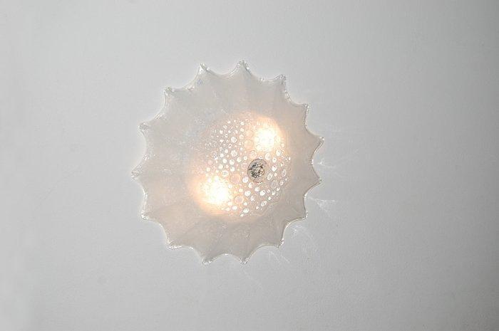Plafondlamp - zon - Muranoglas, Antiek en Kunst, Antiek | Lampen