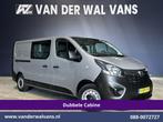 Opel Vivaro | 1.6 CDTI 122pk L2H1 Dubbele cabine Euro6 Airco, Auto's, Bestelauto's, Gebruikt, Euro 6, Dealer onderhouden, Zilver of Grijs