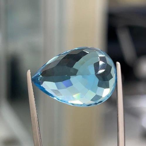 Zonder Minimumprijs Blauw Topaas - 32.50 ct - nternational, Sieraden, Tassen en Uiterlijk, Edelstenen