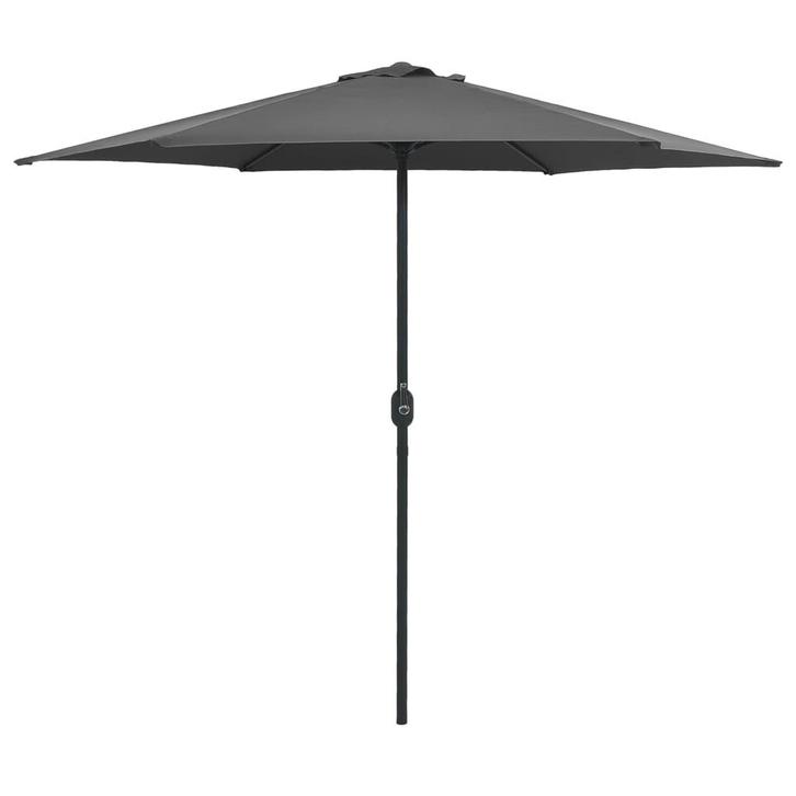 vidaXL Parasol met aluminium paal 270x246 cm, Tuin en Terras, Parasols, Nieuw, 2 tot 3 meter, Verzenden