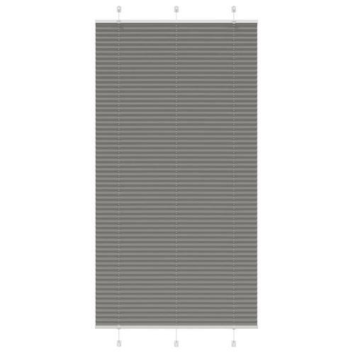 vidaXL Plissé rolgordijn 110x200 cm stofbreedte 109,4 cm, Huis en Inrichting, Stoffering | Gordijnen en Lamellen, Nieuw, Verzenden