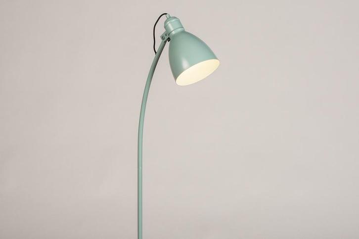 Rietveld Vloerlampen - Groen - Metaal, Huis en Inrichting, Lampen | Vloerlampen, Verzenden