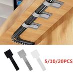 Herbruikbare Kabelbinders Klittenband – Set Draadbeheer, Verzenden, Nieuw