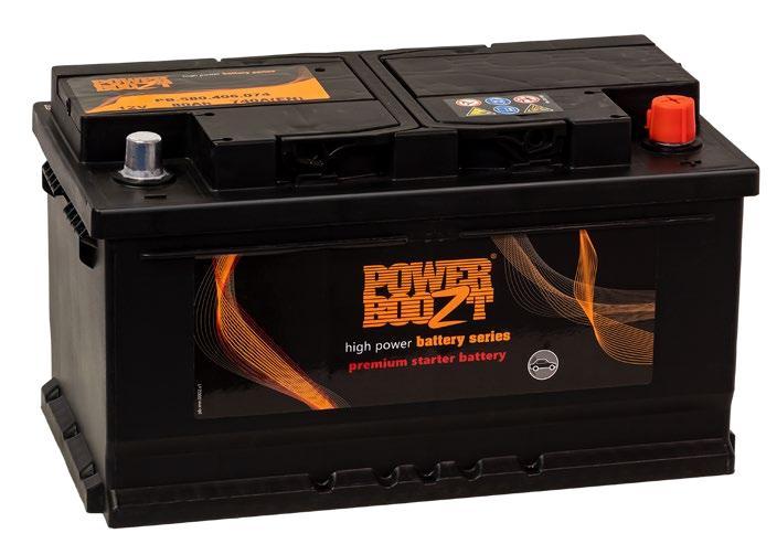 Powerboozt Premium Start accu | PB.580.406 | 12V 80Ah, Auto-onderdelen, Accu's en Toebehoren, Ophalen of Verzenden