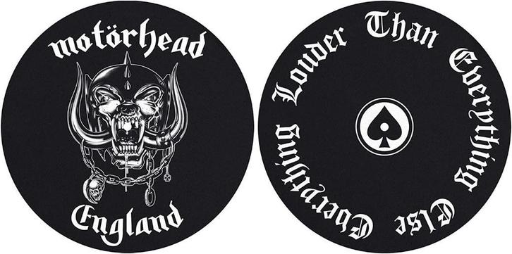 Motörhead - England  - Platenspeler Slipmat off. merchandise, Verzamelen, Muziek, Artiesten en Beroemdheden, Gebruiksvoorwerp