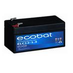 Ecobat AGM VRLA accu ELC12-1.3 12V 1,3Ah, Nieuw, Ophalen of Verzenden