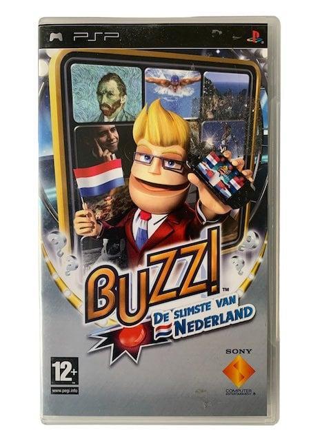 Buzz! De Slimste Van Nederland (PSP) (TWEEDEHANDS), Spelcomputers en Games, Games | Sony PlayStation Portable, Verzenden