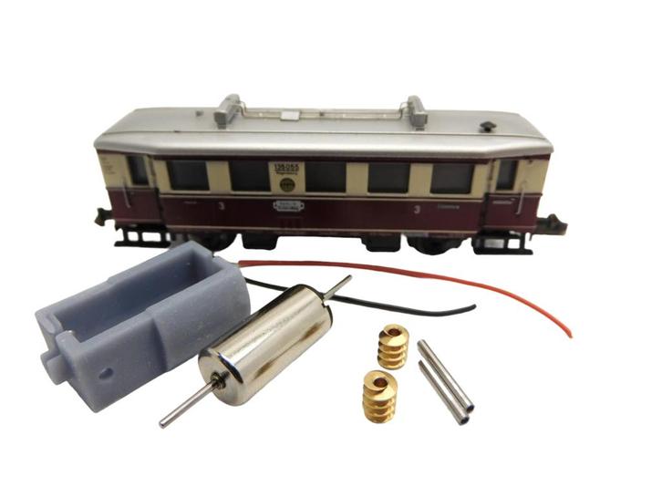 micromotor NM049G motor ombouwset voor Minitrix  DB VT, Hobby en Vrije tijd, Modeltreinen | N-Spoor, Gelijkstroom, Overige typen