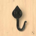 Handgesmede haak zwart Fijn, Huis en Inrichting, Woonaccessoires | Kapstokken, Verzenden, Nieuw