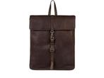 BURKELY Antique Avery Leren Rugzak - 9 Liter - Bruin, Verzenden, Zo goed als nieuw