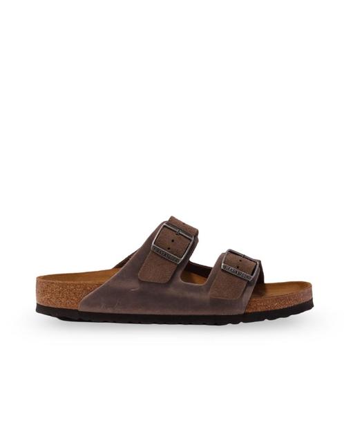 Birkenstock slippers heren 45 grijs, Kleding | Heren, Schoenen, Nieuw, Verzenden