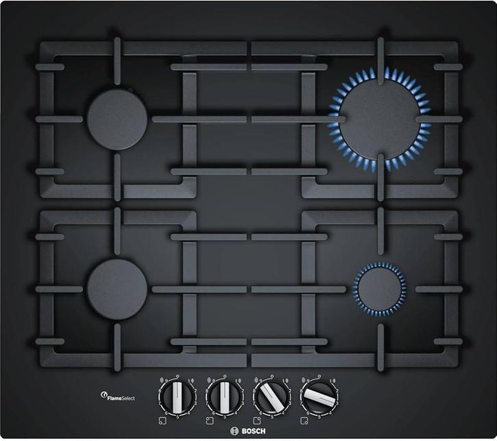 €389 Bosch  Gaskookplaat PPP6A6B90, Witgoed en Apparatuur, Kookplaten, Ophalen of Verzenden