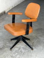 Stoel - Metaal, Synthetisch leder - Vintage draaistoel