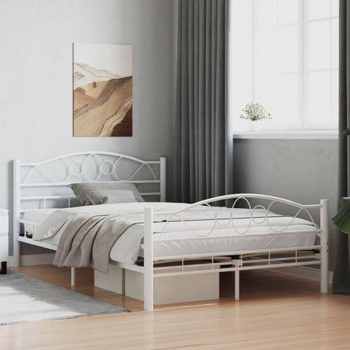 Bedframe Wit 120x200: Retourdeal! 45% Korting, Huis en Inrichting, Slaapkamer | Bedden, 120 cm, 200 cm, Wit, Nieuw, Metaal, Twijfelaar