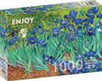 Vincent Van Gogh - Irissen Puzzel (1000 stukjes) | Enjoy, Hobby en Vrije tijd, Denksport en Puzzels, Nieuw, Verzenden