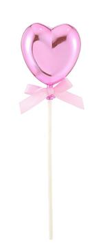 Taart topper Hartje Roze, Hobby en Vrije tijd, Ophalen of Verzenden, Nieuw
