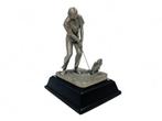 Veiling - Vintage Royal Selangor | De Golfer van P.W. Sutt, Antiek en Kunst, Antiek | Tin
