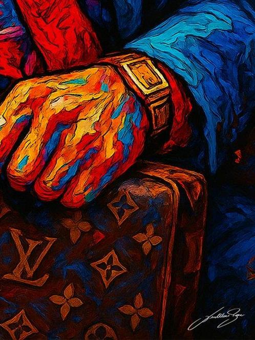 LEDMansion (1995) - Scarface LV – Icona Pop in Technicolor, Antiek en Kunst, Kunst | Tekeningen en Foto's