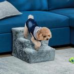 TRUUSK Opvouwbare Huisdiertrap - 3 Treden - Wasbare Pluche B, Dieren en Toebehoren, Honden-accessoires, Verzenden, Nieuw