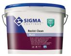 Sigma Resist Clean Matt - RAL 9005 - 5 liter, Overige kleuren, 5 tot 10 liter, Nieuw, Ophalen of Verzenden