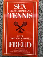 Sex als sublimatie van tennis - Freud, Boeken, Psychologie, Gelezen, Theodor Saretsky, Verzenden, Overige onderwerpen